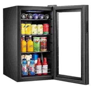 Arrow Single Door Refrigerator 90 Liters Compact Black Electronics Stores