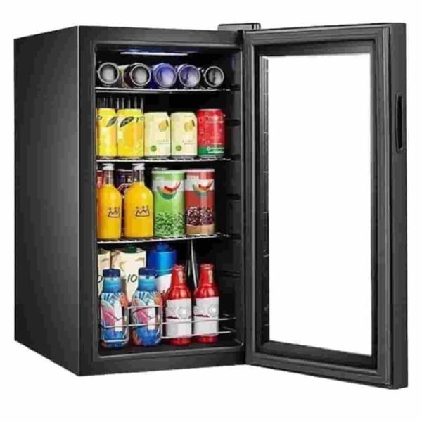 Arrow Single Door Refrigerator 90 Liters Compact Black Electronics Stores
