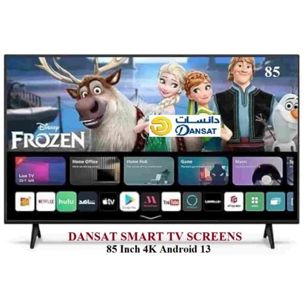 DANSAT Smart 85 Inch 4K Android 13 Led Tv Jeddahelectronics.com Electronics Stores