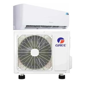 Gree Split Air Conditioner 18500-BTU Coold Only Wall Mounted Type Pular-Wi-Fi Fast Cooling White Inverter Electronics Stores