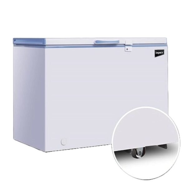 Impex Freezer Energy Efficient Refrigeration System 80W Liter With Lamp Lock & Key For Home And Restaurants Product, Electronics Stores